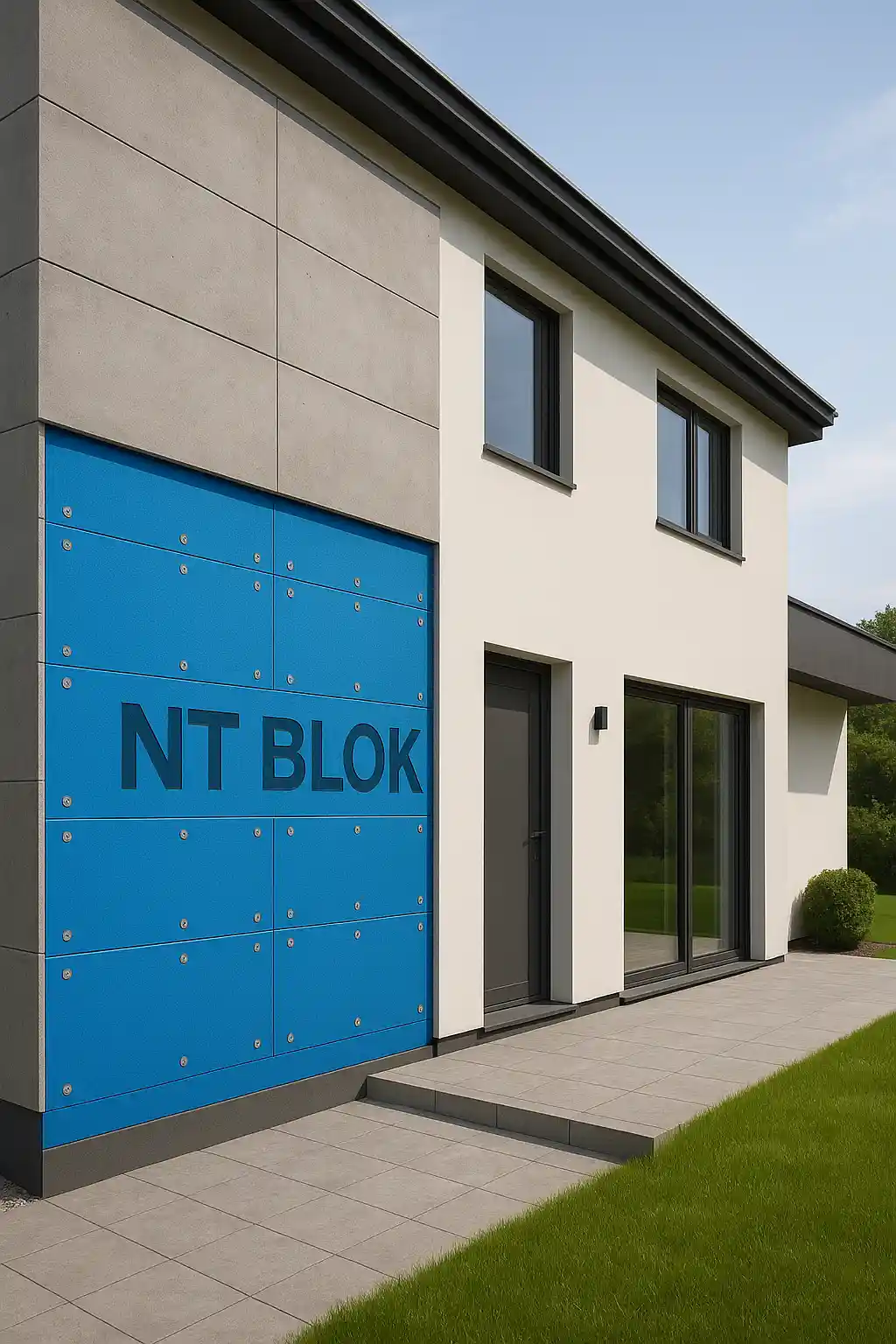 Применение NT Blok снаружи